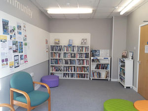 Community library makeover completed!