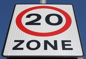 Devoran village 20mph zone