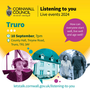 Cornwall Council Listening to You event