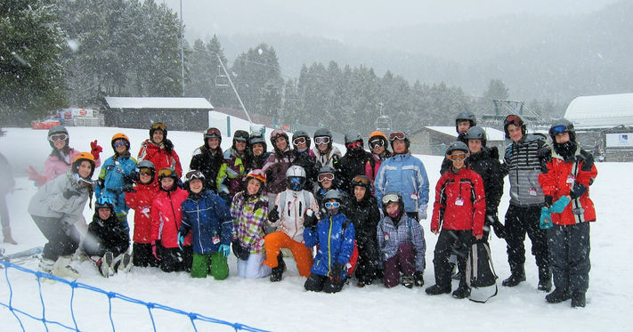 L’esquiada a La Masella dels de 3r d'ESO