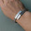 Thumbnail: Bark bangle with catch detail