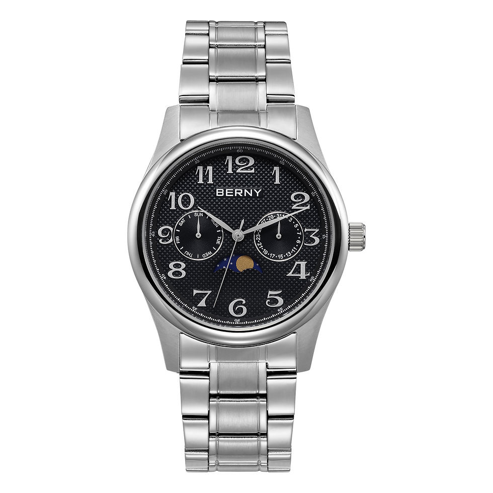 Miniatura: Berny Moon Phase Calendario Fase Lunar 38mm