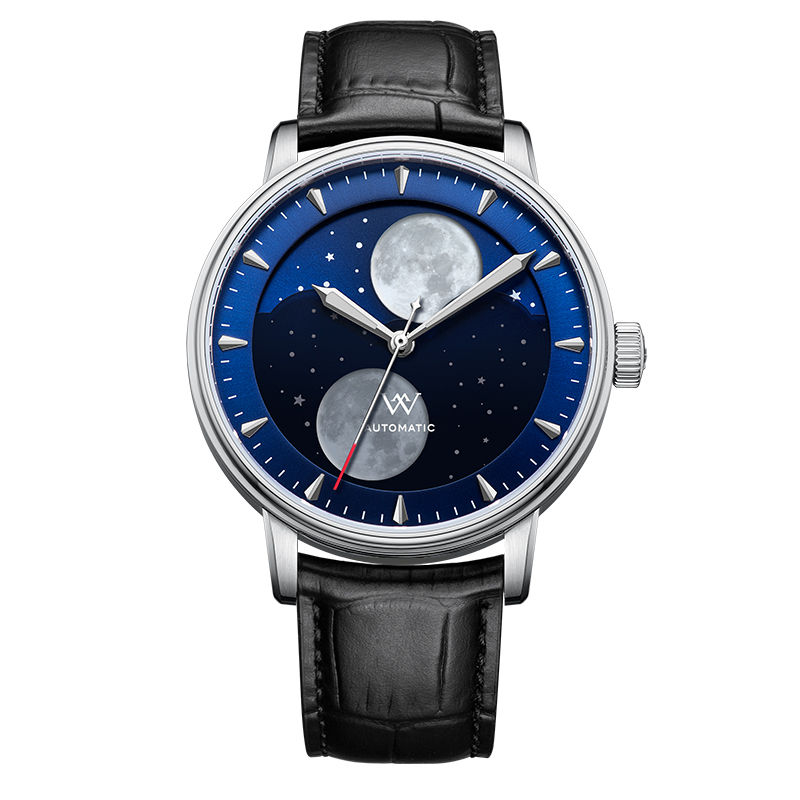 Miniatura: Welly Merck Lunar Moon Phase Automático Fase Lunar