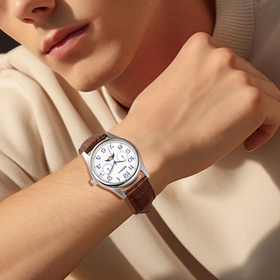 Miniatura: Berny Moon Phase Calendario Fase Lunar 38mm