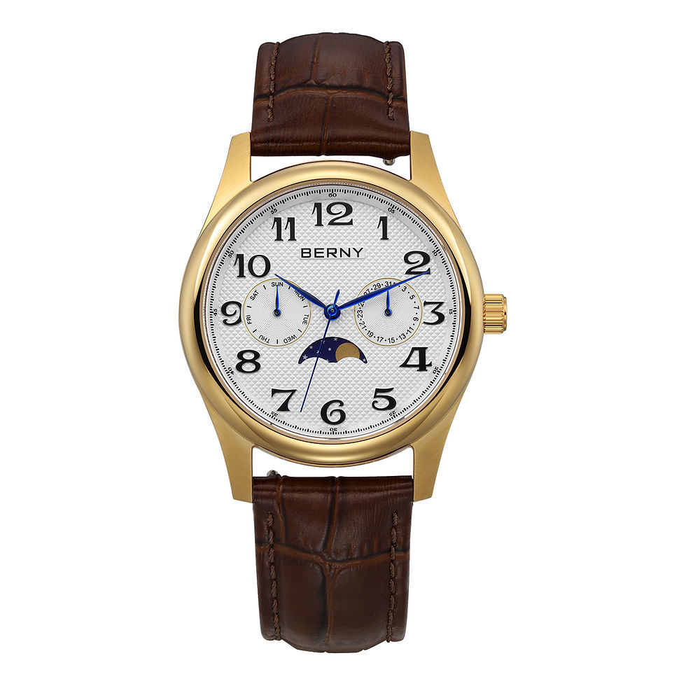 Miniatura: Berny Moon Phase Calendario Fase Lunar 38mm