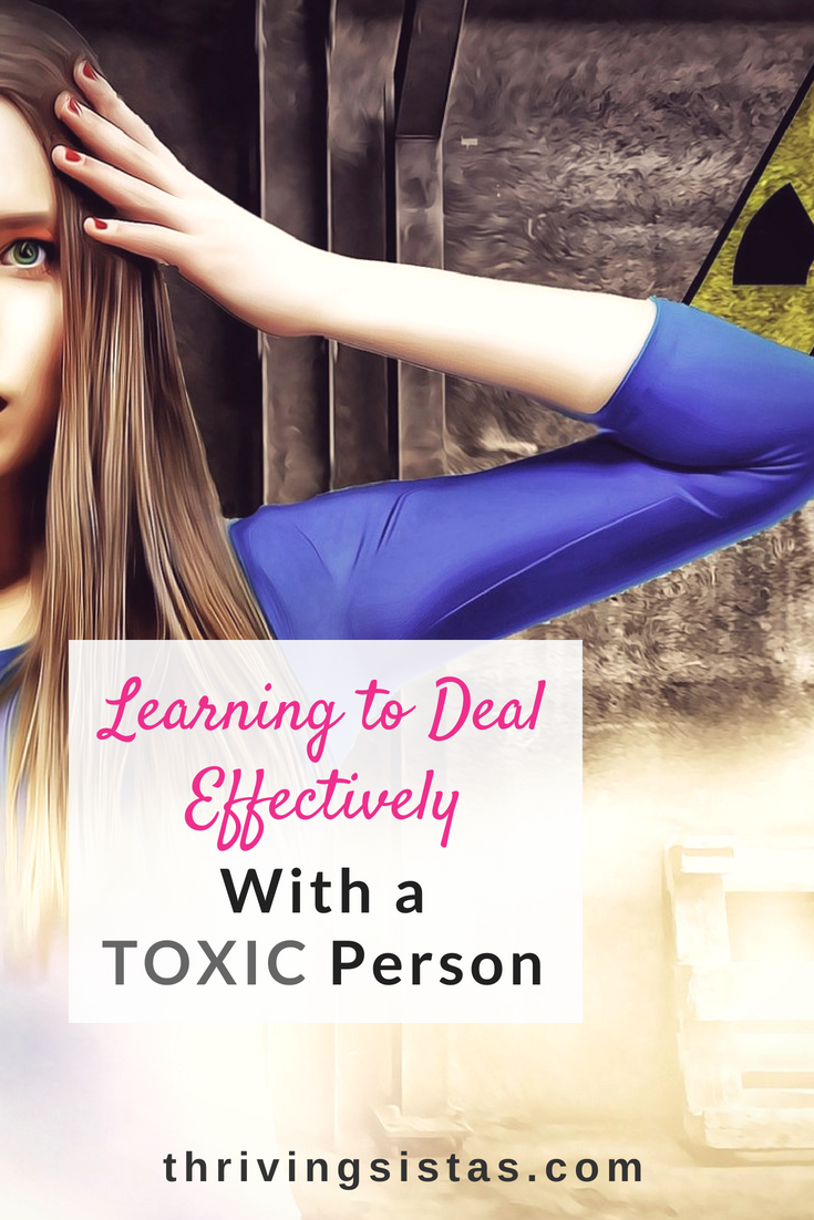Dealing with toxic person
