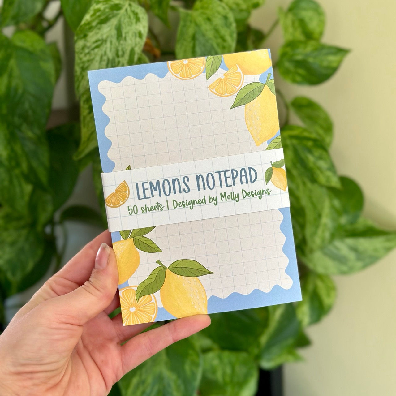 A6 Lemons Notepad