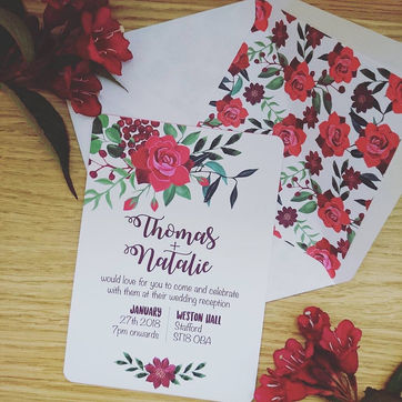 Winter Wedding Invitation Suite