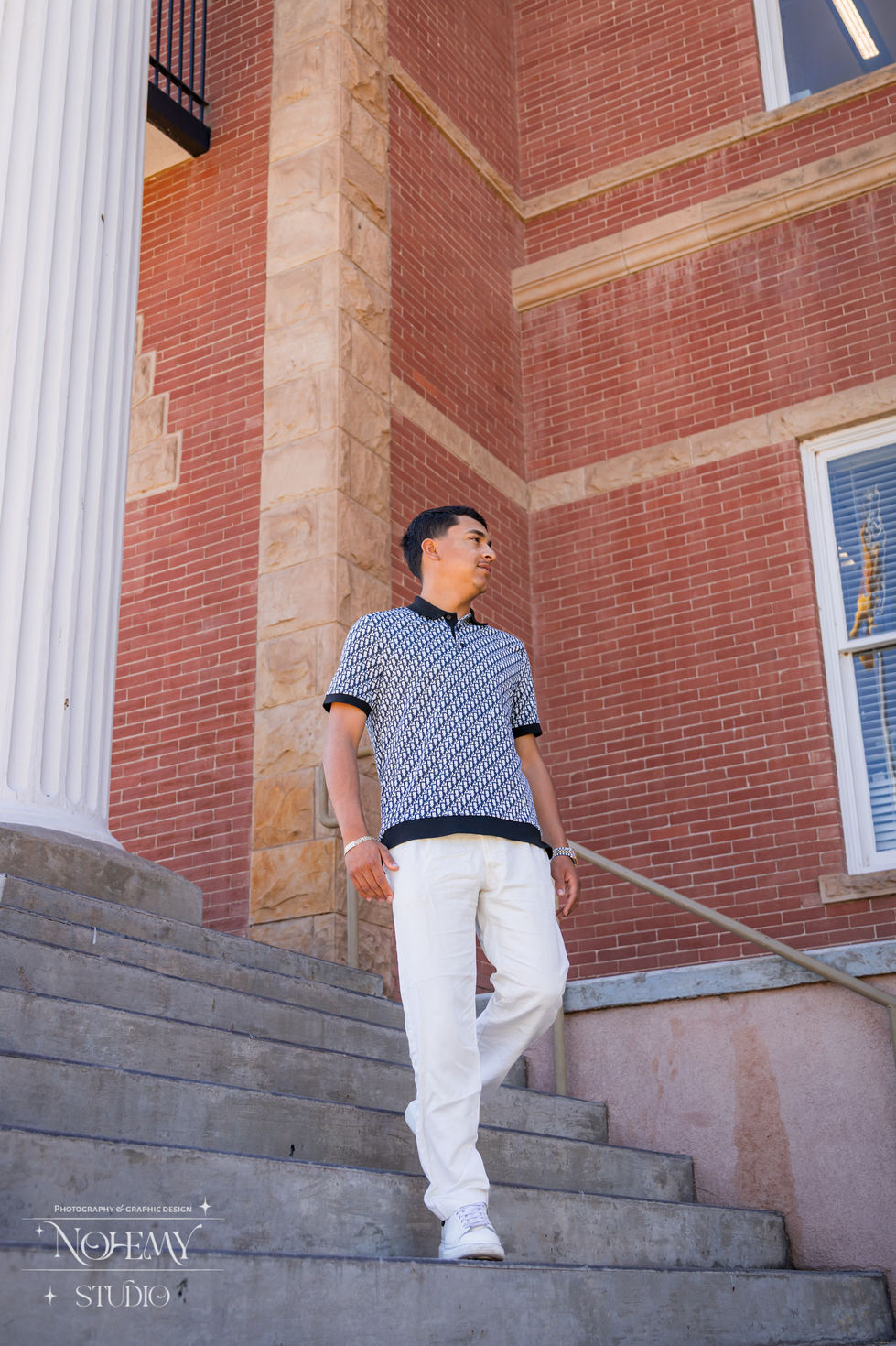 Carlos Lujan College graduation