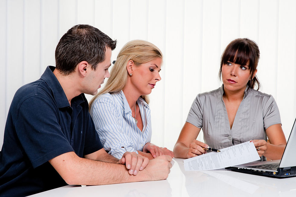 Parents with Lawyer