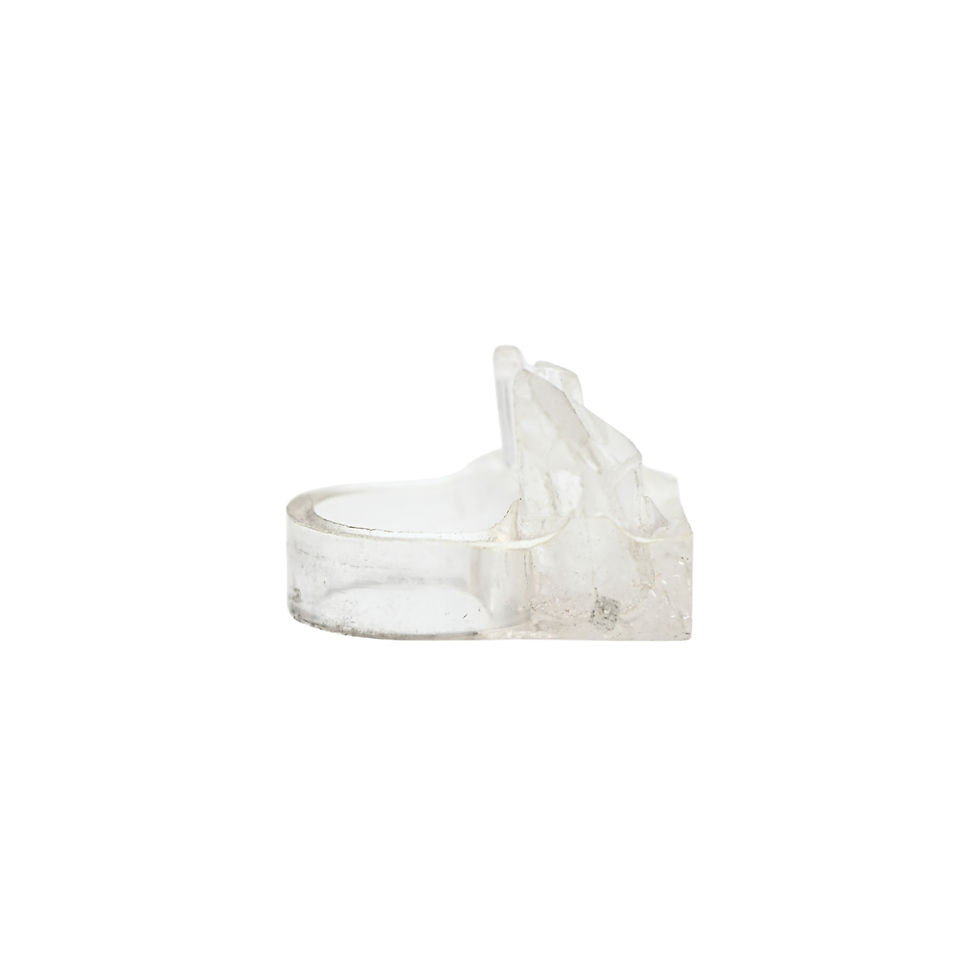 Thumbnail: Flux ring - Clear Quartz