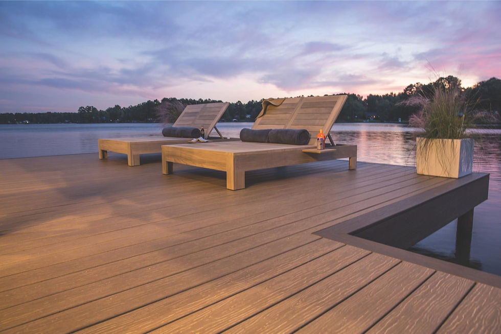 MoistureShield® Composite Decking Boat Dock in Arkansas