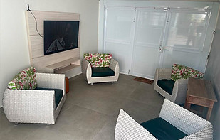 Sala de TV do Residencial Reviver
