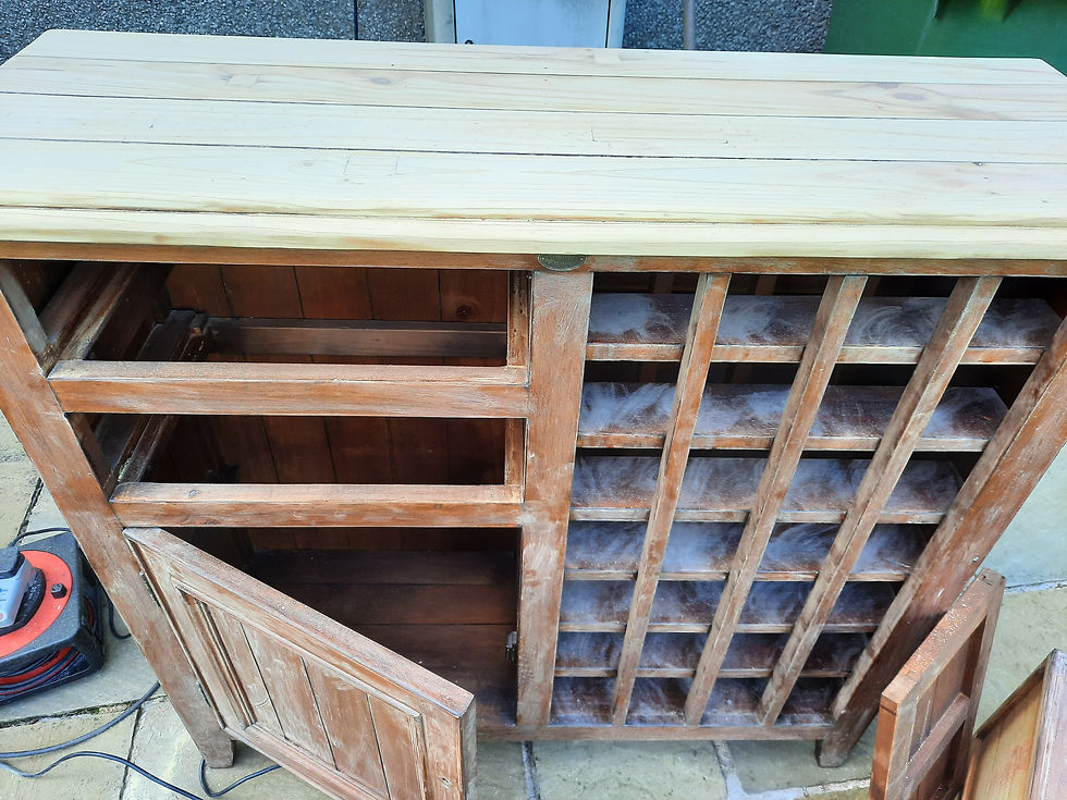 Fully Sanded Down