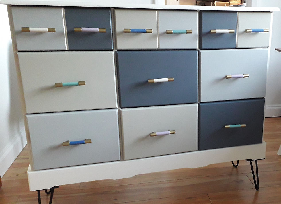 Commission Pine Multi Drawer Sideboard