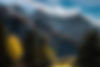 Hikers in Mountainous Landscape