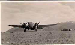 Hudson 't' for tommy on Socotra Island Yemen 8 dec 42