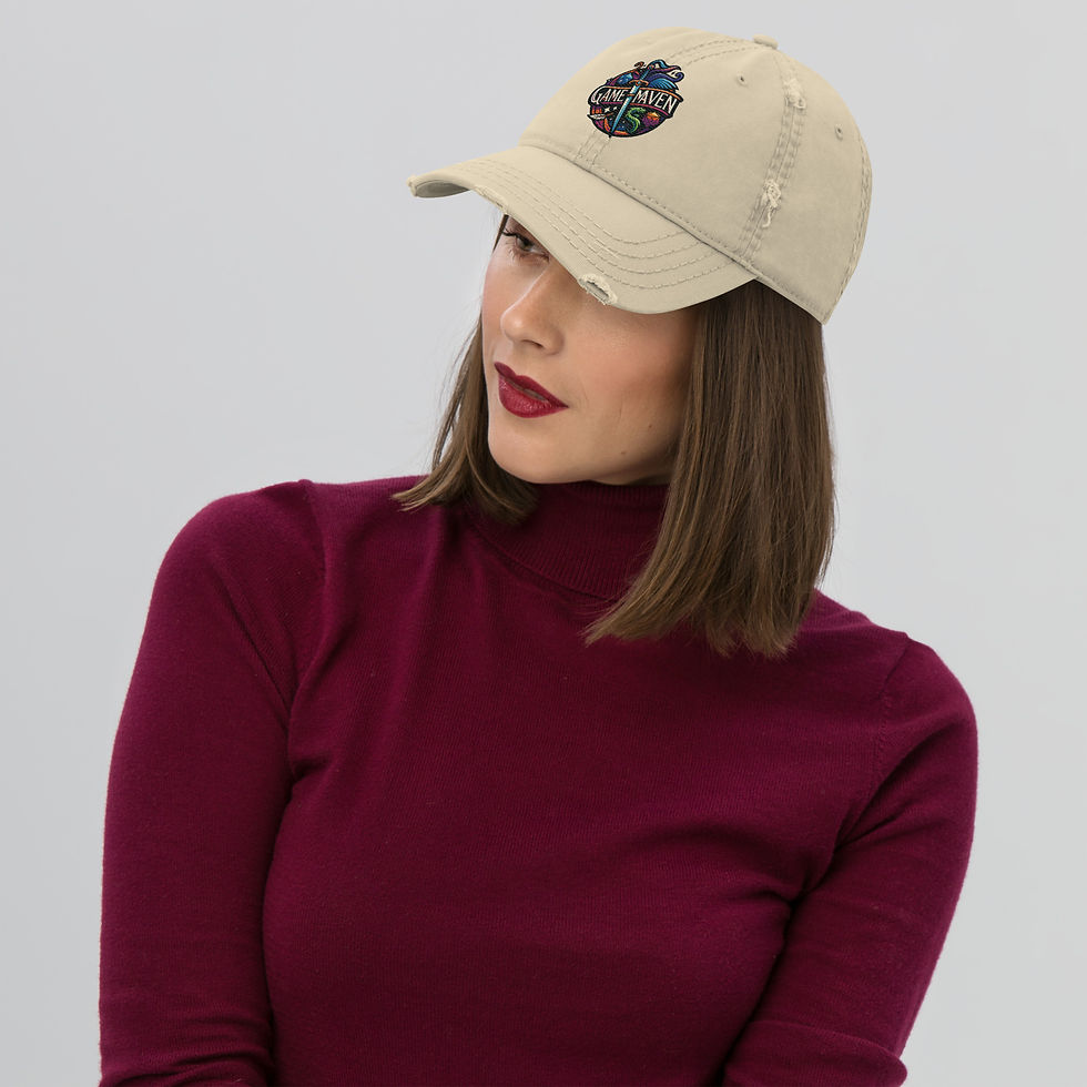 Thumbnail: Game Maven distressed hat