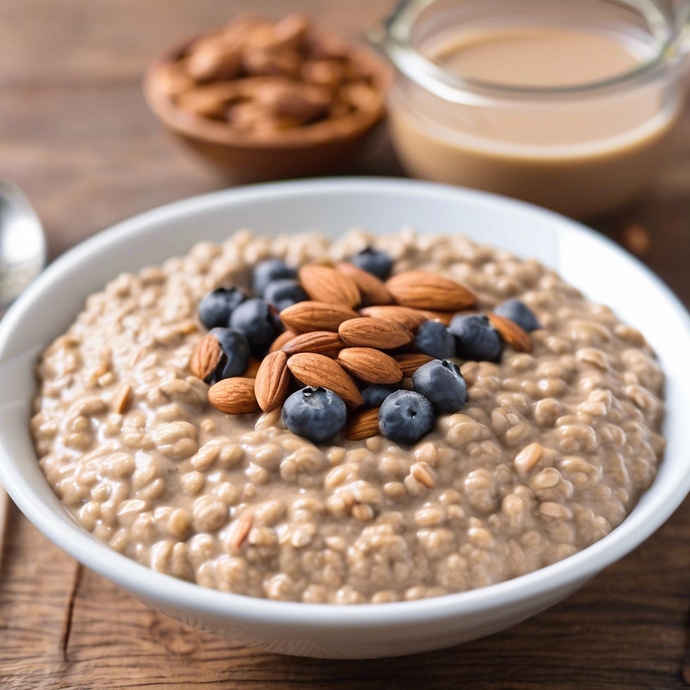 Smiling woman enjoying a healthy plant-based meal with fresh vegetables