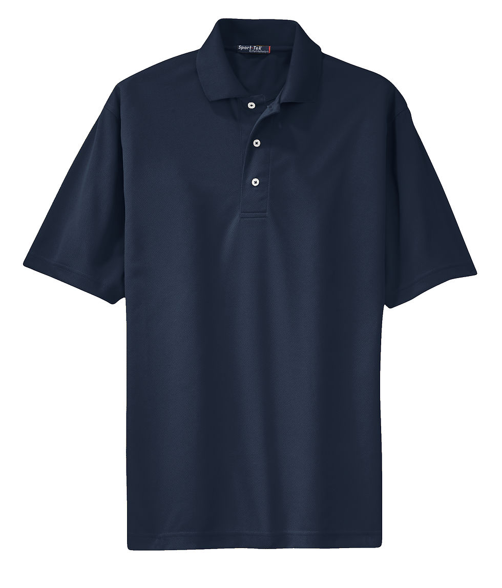 K469 Sport-Tek® Dri-Mesh® Polo navy shirt