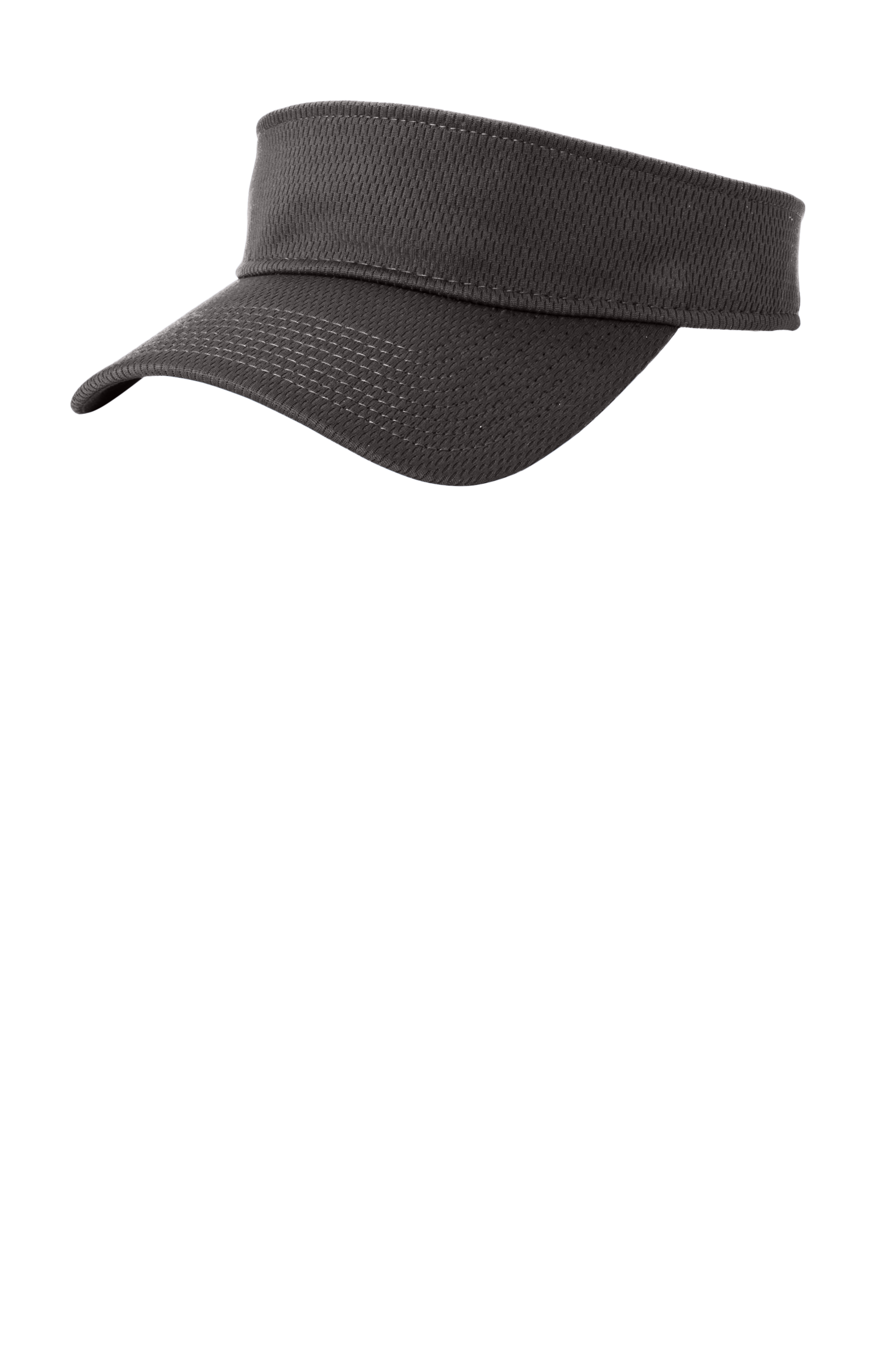 NE219  New Era ® Performance Dash Adjustable Visor Graphite front view