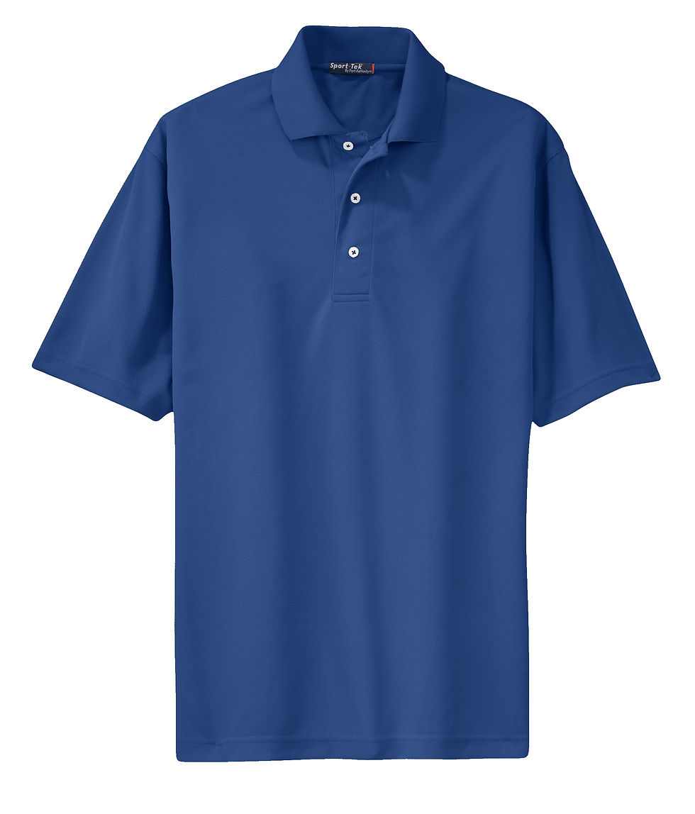 K469 Sport-Tek® Dri-Mesh® Polo Royal shirt