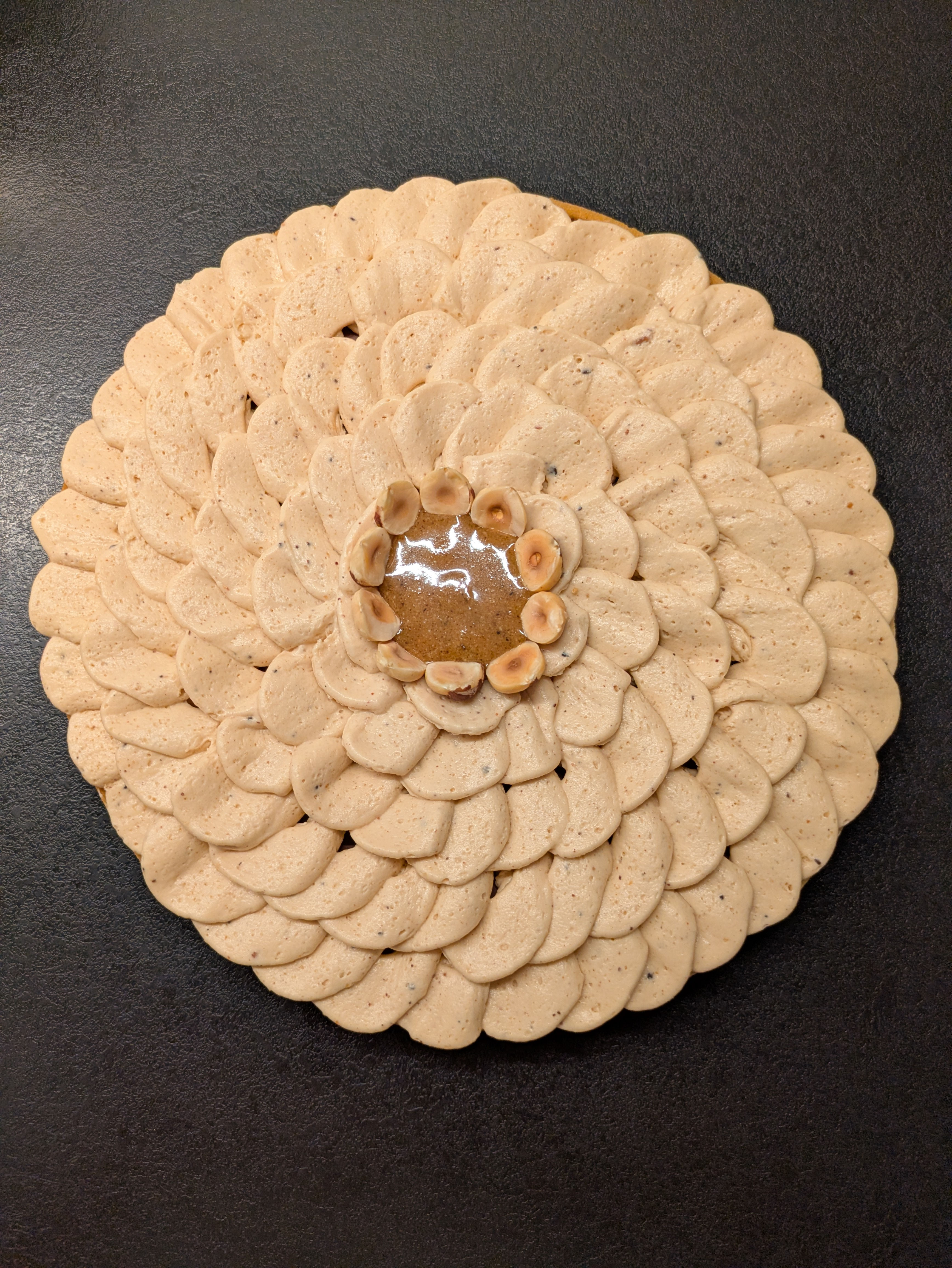 Tarte chocolat praliné