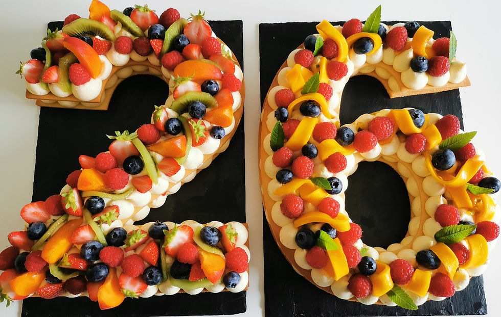 Miniature : Number/Letter cake