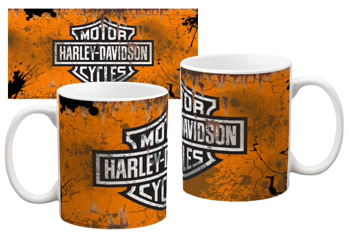 Harley Orange Mug