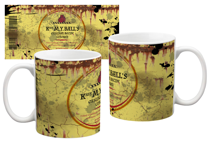 Kiss my balls Mug