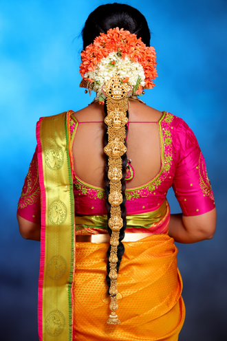 BSR171 - Antique Temple Bridal Jewellery Set
