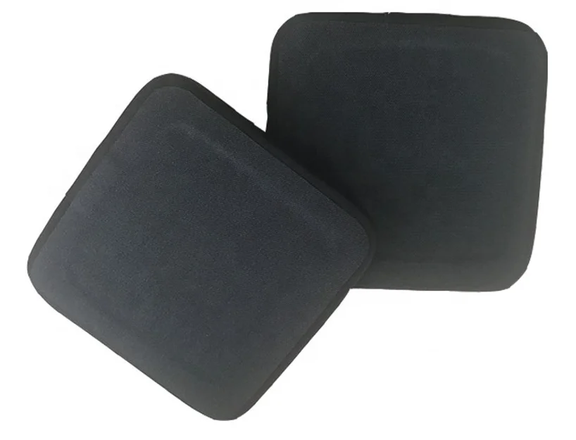 Pair 2 Plates Of Aluminum Oxide Ceramic Ballistic Side Plates Level Iv Mastodon Armor