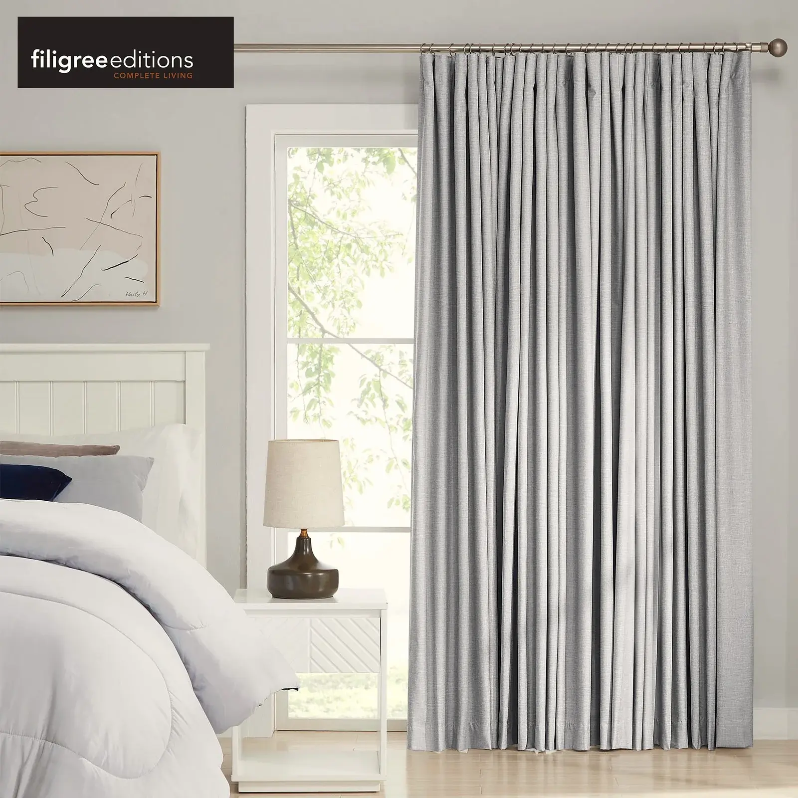Harris Pencil Pleat Readymade Curtains