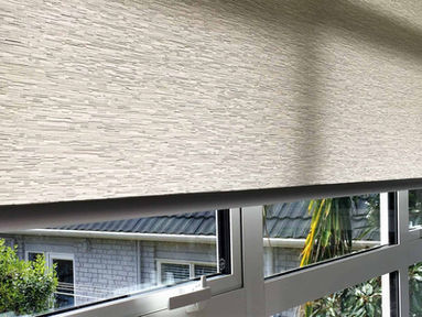 Light-filtering blinds installed in Whangarei living room