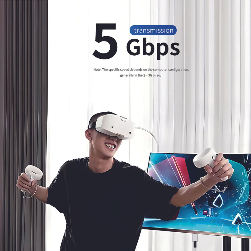Thumbnail: Sonicgrace 16FT VR Charging Link Cable with Next-Gen Smart Chip