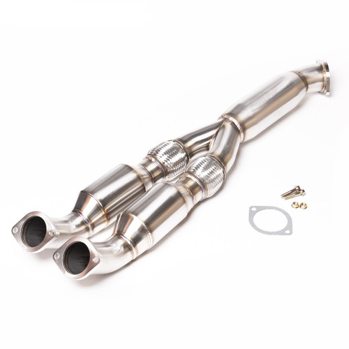Image of CTS Turbo High Flow Cat Y-pipe/Mid-pipe Nissan GT-R R35