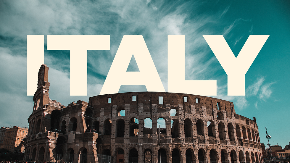 Italy: Walking Through the World of the Bible