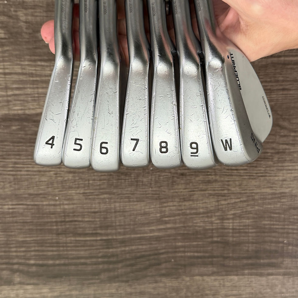 Thumbnail: 13)  Ping Blueprint Iron Set 4-PW / NS Pro Modus3 Steel, Stiff