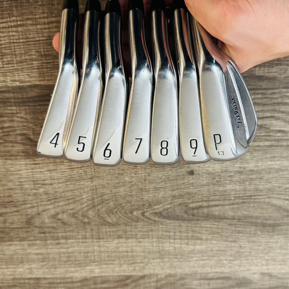 Thumbnail: 88)  Titleist T200 2023 Iron Set 4-PW / Project X Rifle Steel, X Stiff