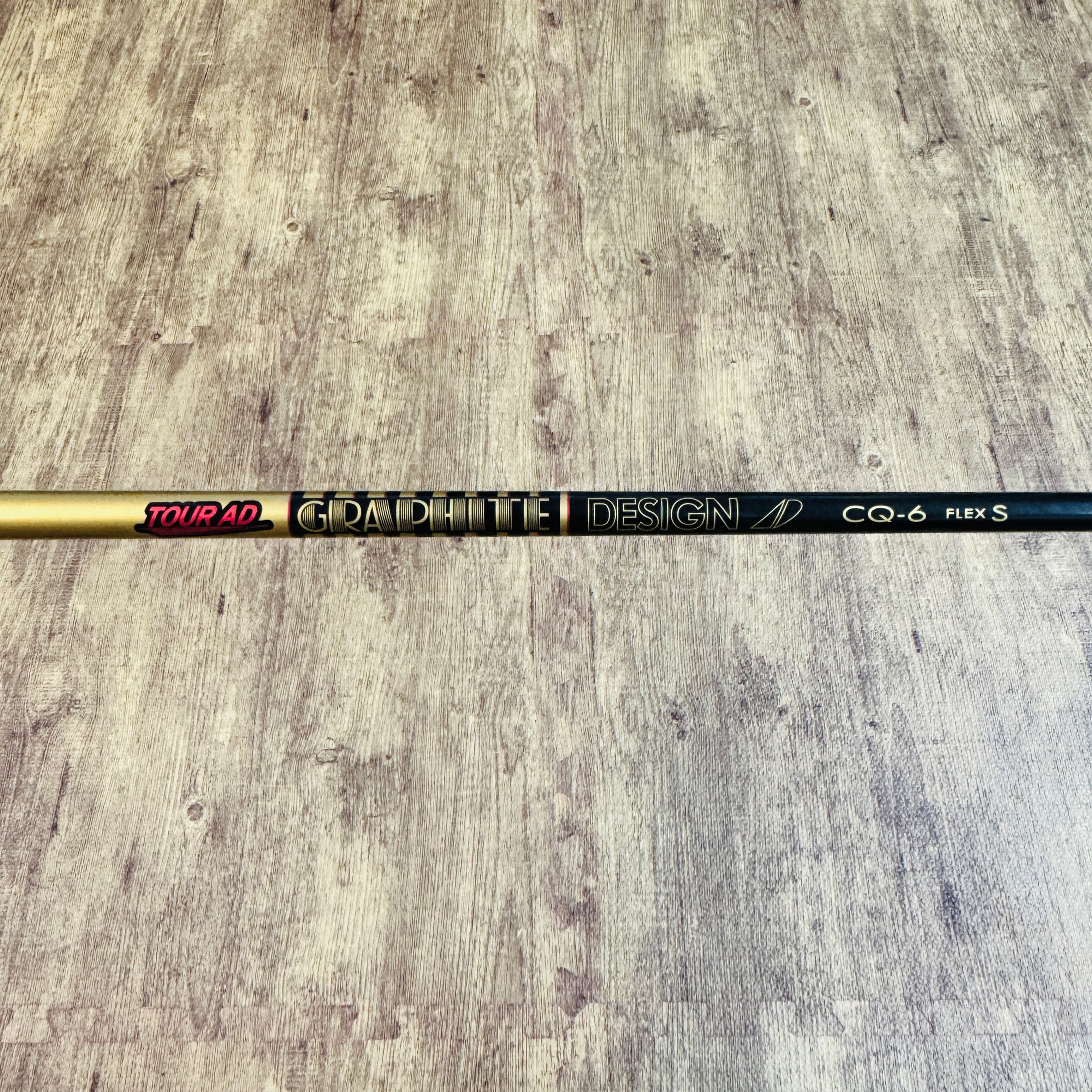 1642)  Taylormade Driver Shaft- Tour AD Graphite Design CQ-6, Stiff Flex