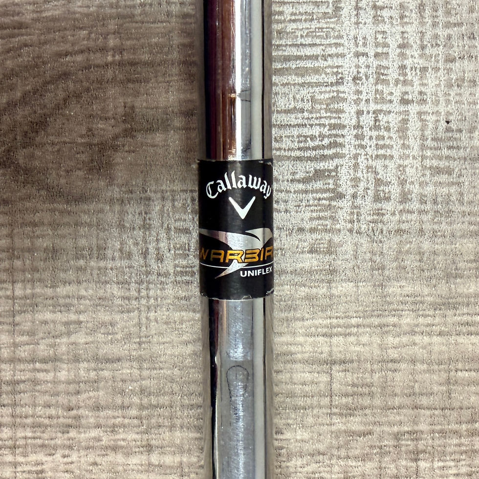 Thumbnail: 295)  Callaway Warbird Iron Set 4-PW / Steel, Regular