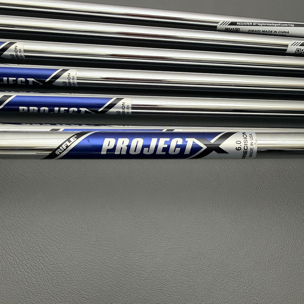 Thumbnail: 482)  2025 Taylormade P790 Iron Set 5-AW / Project X Rifle Steel, Stiff