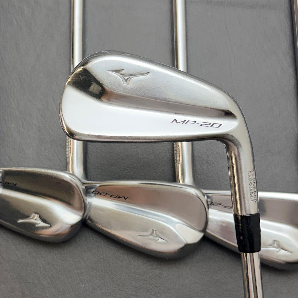 Thumbnail: 92)  Mizuno MP-20 HMB Iron Set 4-PW / DG Tour Issue Steel, X Stiff