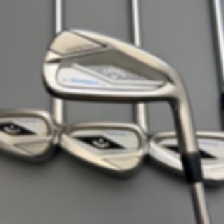 3209)  Callaway Paradym Ai Smoke HL Iron Set 5-SW / NS Pro Modus3 Steel, Stiff