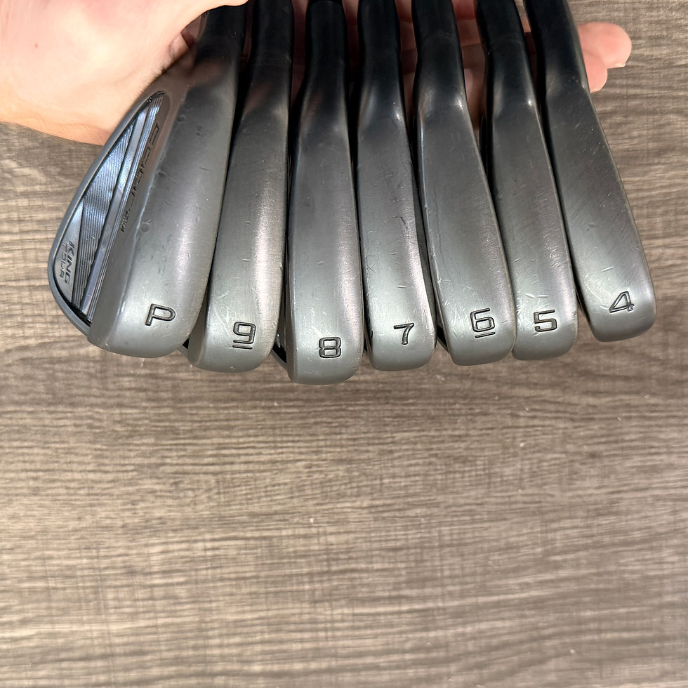Thumbnail: 40) LH-  Cobra King Tour Black 2024 Iron Set 4-PW / KBS $ Taper Steel, X Stiff