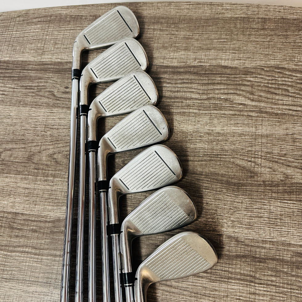 Thumbnail: 107)  Taylormade M3 Iron Set 4-PW / XP Steel, Stiff