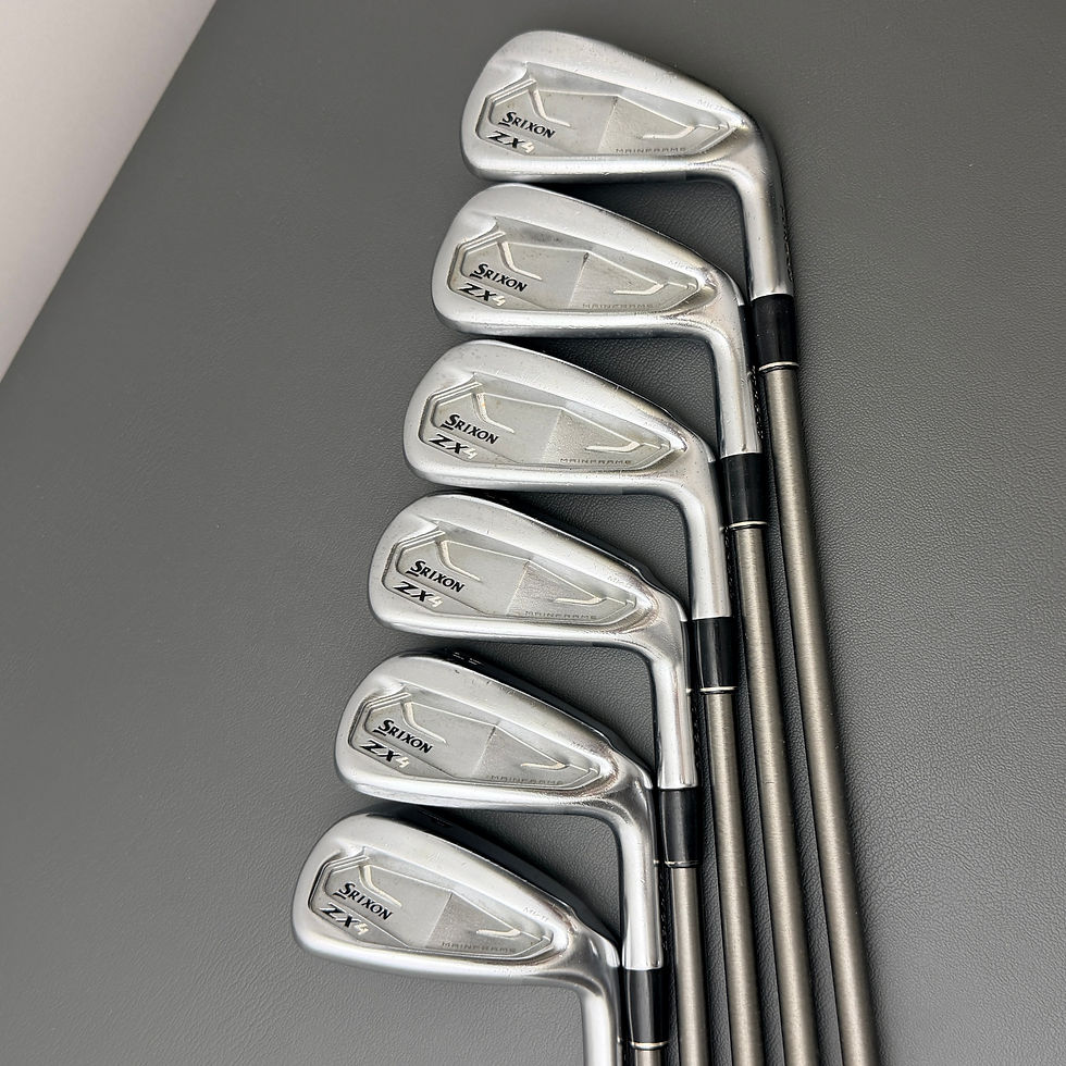 Thumbnail: 92)  Srixon ZX4 MK II Iron Set 5-PW / Steelfiber Graphite, Regular