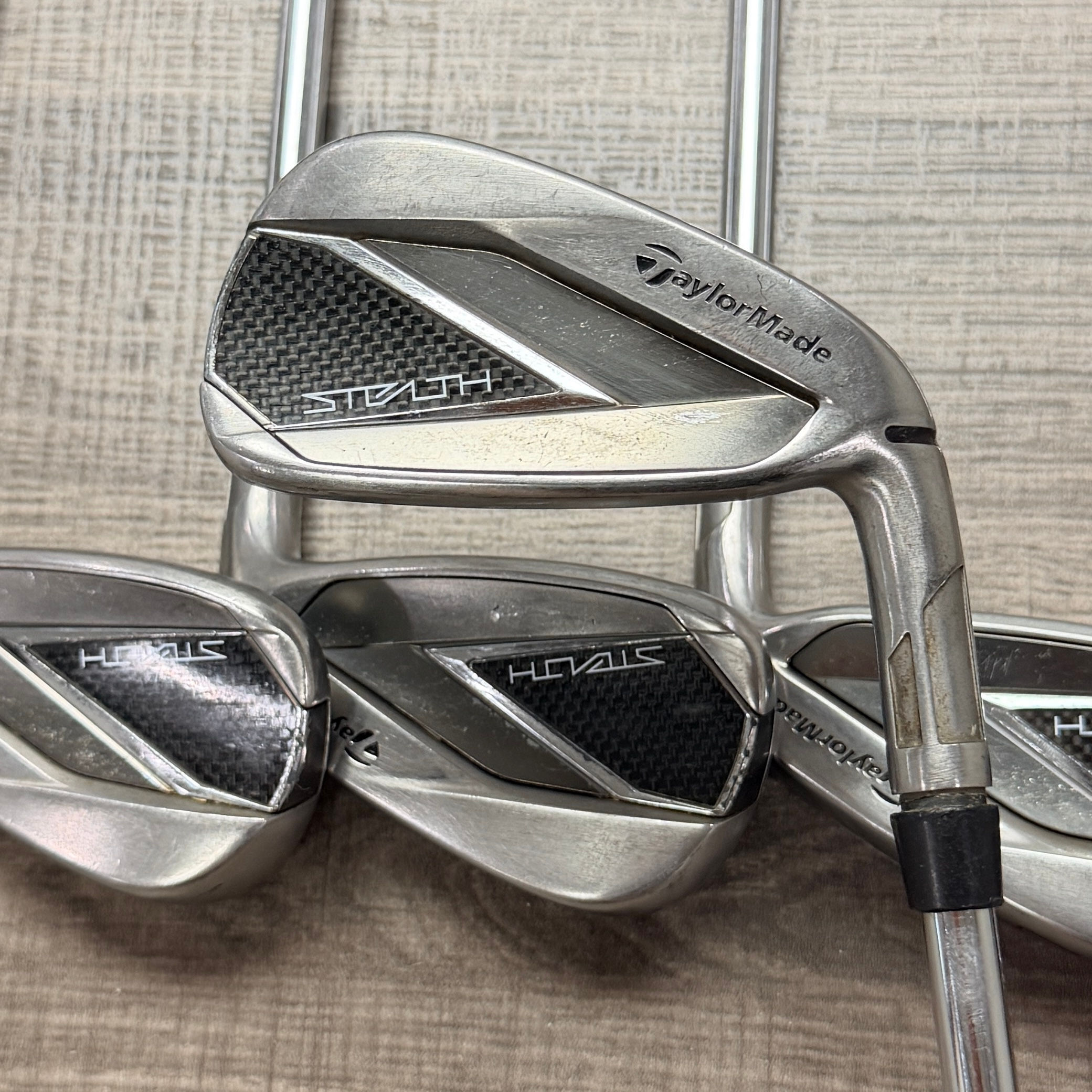 246) Taylormade Stealth Iron Set 5-PW / KBS Steel, Stiff