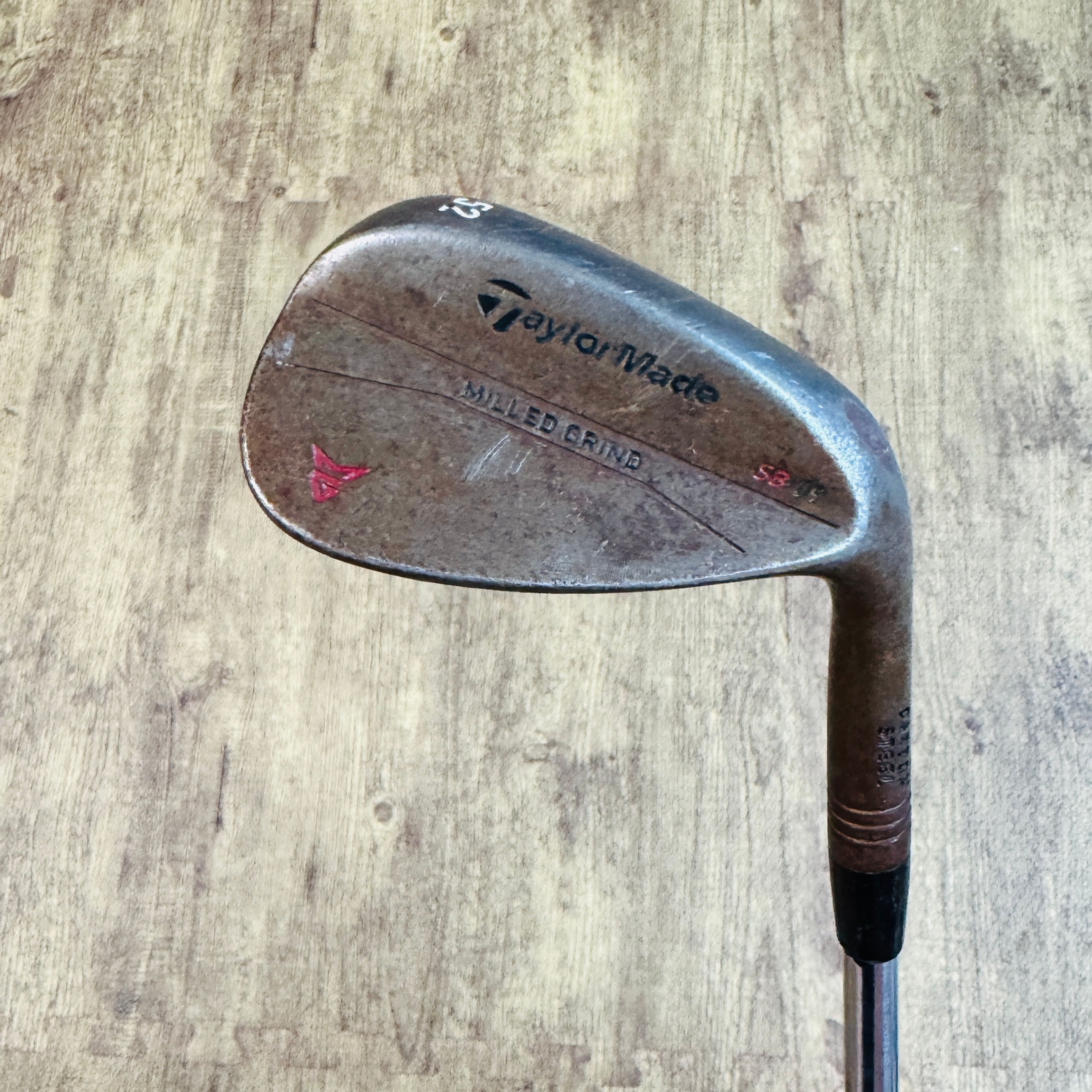 1588)  52° Wedge- Taylormade Milled Grind, Stiff