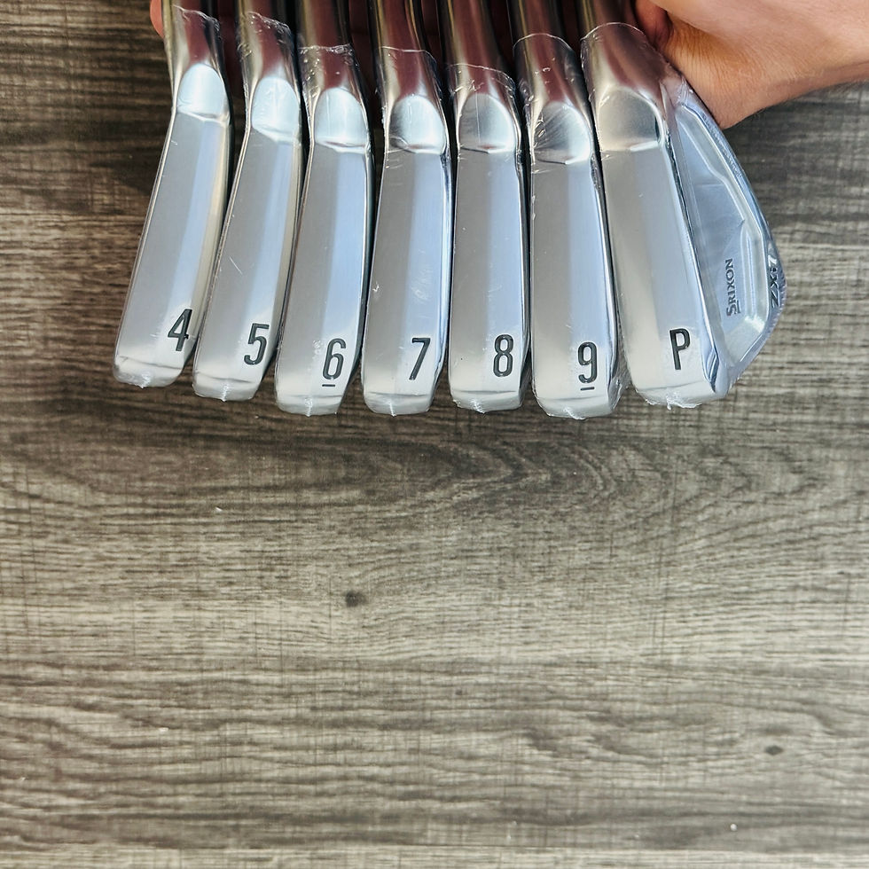 Thumbnail: 441)  New- 2025 Srixon ZXi7 Iron Set 4-PW / Dynamic Gold Mid Steel, Stiff